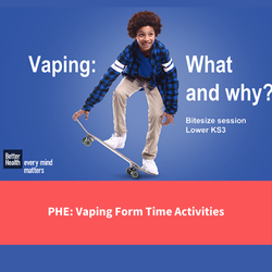 text reads "vaping form time activities"